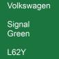 Preview: Volkswagen, Signal Green, L62Y.